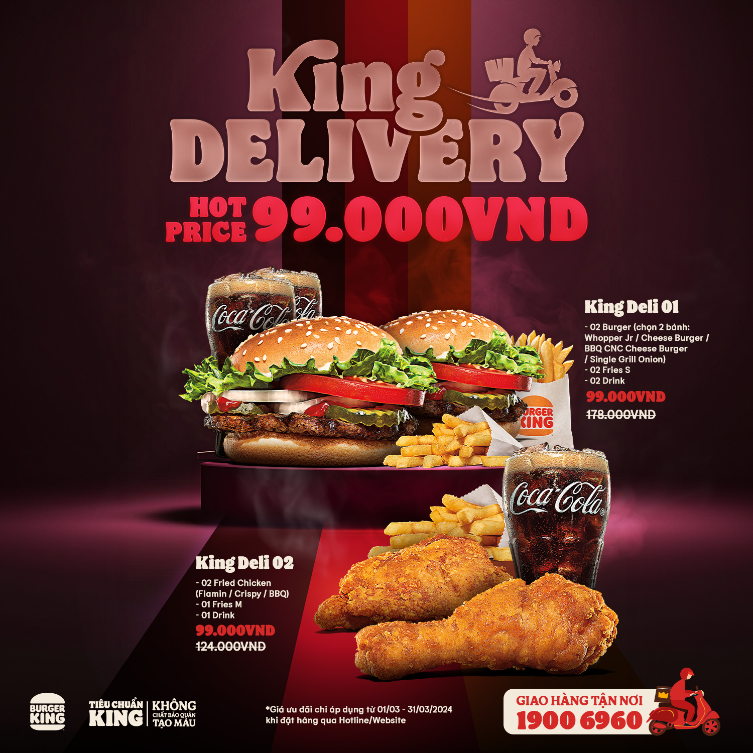 HOT COMBO KING DELIVERY 99