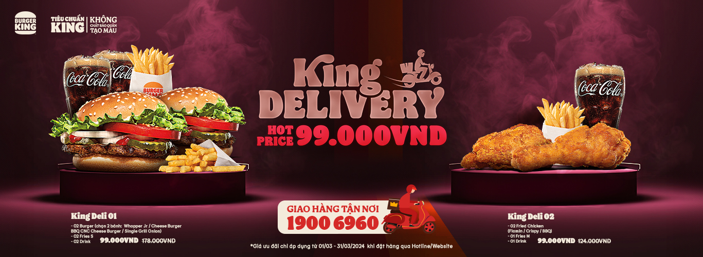 HOT COMBO KING DELIVERY 99