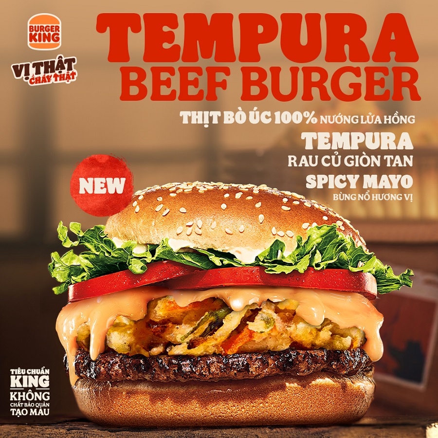 Tempura Beef Burger
