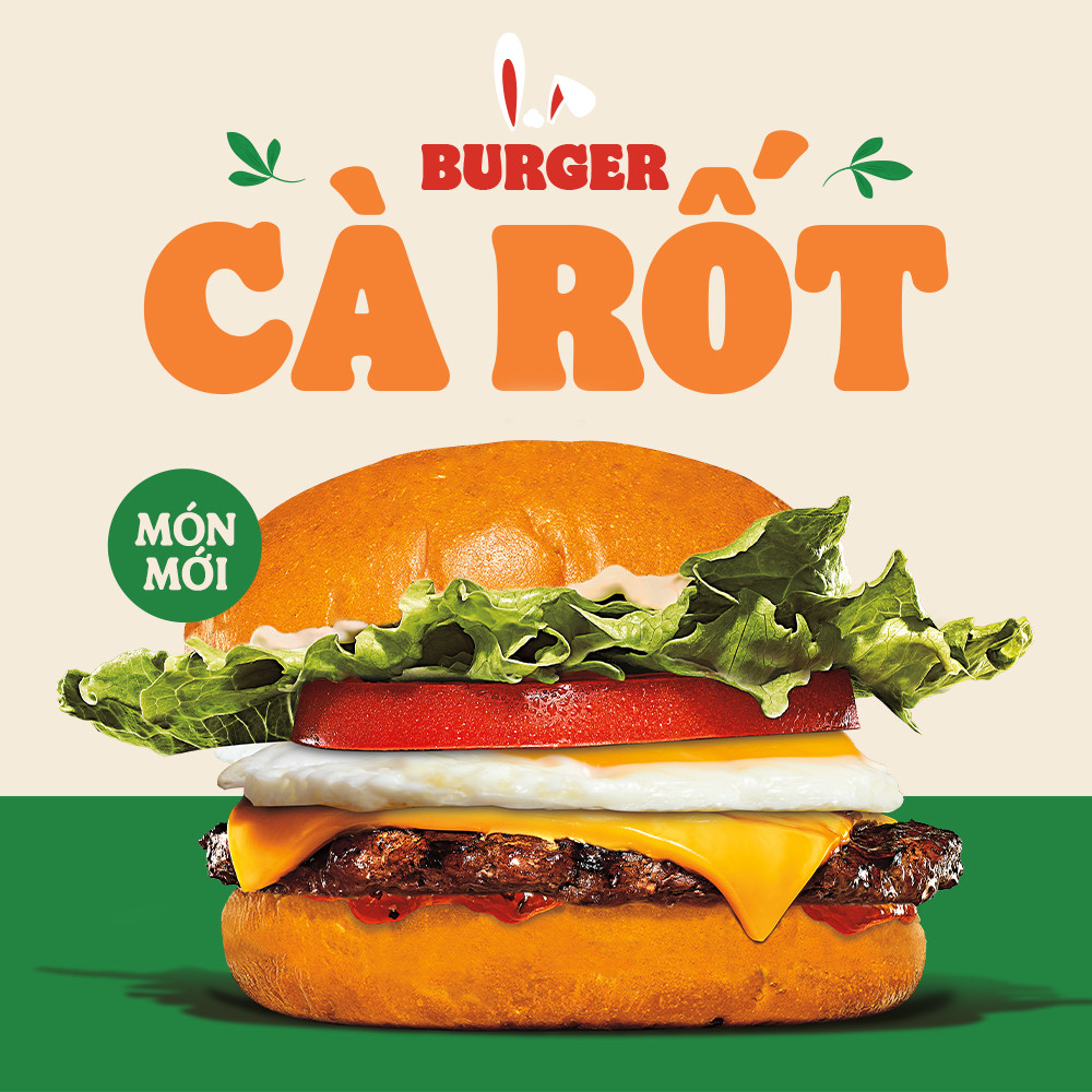 Burger Cà Rốt - Burger Bò - Burger King® Vietnam | Thực Đơn