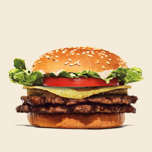 BURGER 2 MIẾNG BÒ KHOAI TÂY LÁT