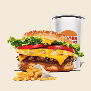 COMBO EXTREME CHEESY WHOPPER
