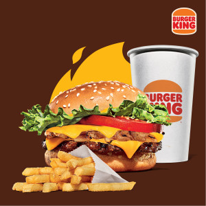 COMBO EXTREME CHEESE WHOPPER JR