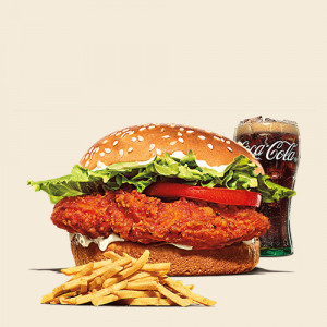 COMBO BURGER GÀ GIÒN CAY