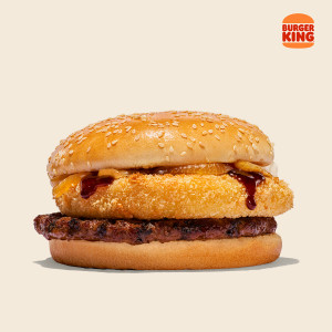CHEESE RING BURGER