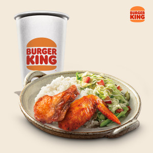 BBQ MIX WINGS 2PCS RICE COMBO 