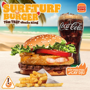 COMBO BURGER SURF N TURF JR