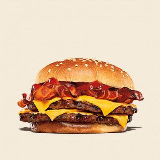 DOUBLE BBQ BACON CHEESE