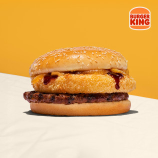 CHEESE RING BEEF BURGER JR ( New ) 