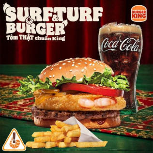 COMBO BURGER SURF N TURF JR