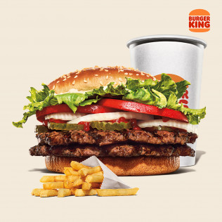 COMBO DOUBLE WHOPPER 