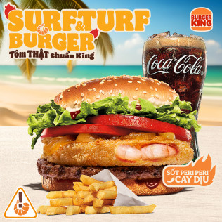 COMBO BURGER SURF N TURF