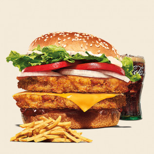 COMBO BURGER 2 MIẾNG CÁ HỒI XÔNG KHÓI