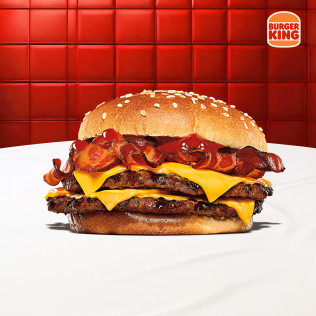 DOUBLE BBQ BACON CHEESE