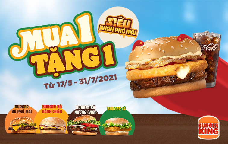 Siêu Nhân Phô Mai – Mua 1 Tặng 1