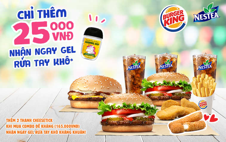TẶNG GEL RỬA TAY KHÔ